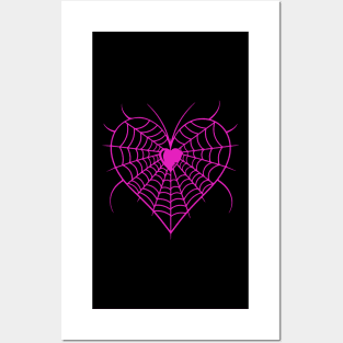 Spider Heart Posters and Art